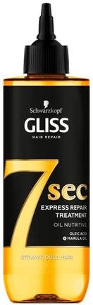 Schwarzkopf Gliss Hair Repair Odżywka Do Włosów Oil Nutritive 7 Sekund 200 ml