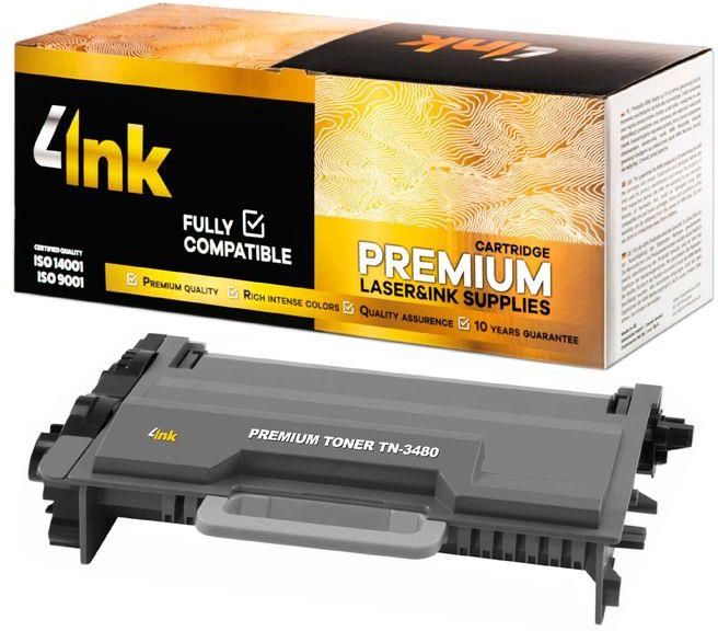 LCL Lot 2 Toner TN3480 TN3430 + 1 Tambour DR3400 Compatible Brother HL-L5000D HL-L5200DW