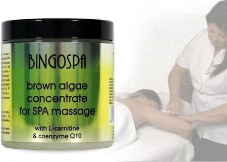 Koncentrat alg brunatnych do masażu z L-karnityną i koenzymem Q10 BINGOSPA 250g