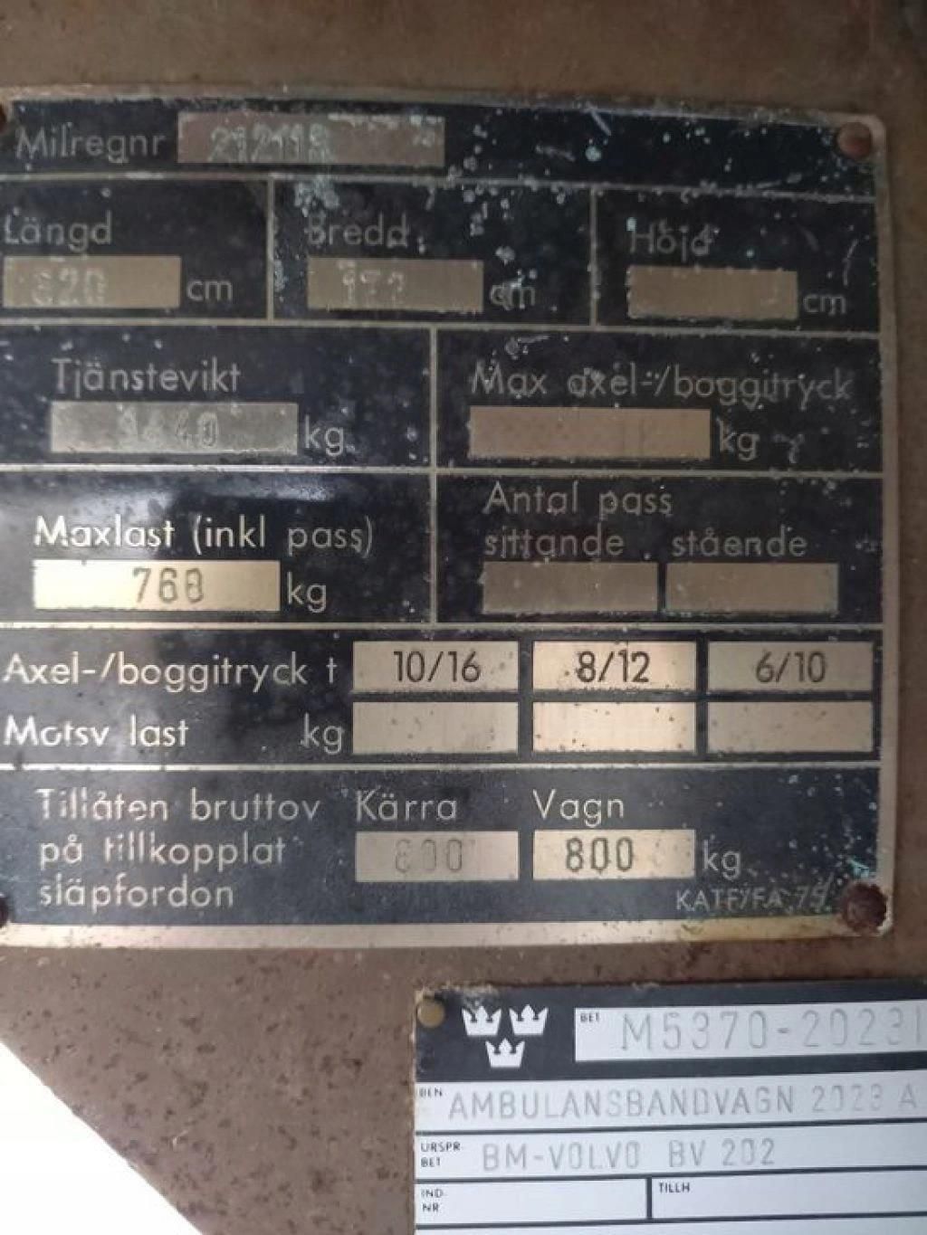 AMFIBIA pojazd gąsienicowy Volvo BV 202 Hägglunds - zdjęcie 5 AMFIBIA pojazd gąsienicowy Volvo BV 202 Hägglunds