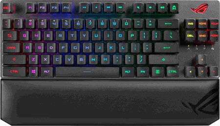 Zestaw klawiatura + mysz Asus Strix Scope RX TKL Wireless Deluxe (90MP02J0-BKUA01)