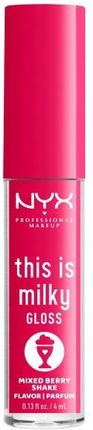 NYX Professional Makeup This Is Mliky Gloss Błyszczyk Mixed Berry Shake 4 ml