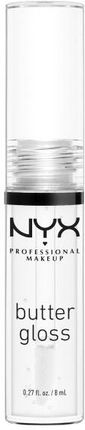 NYX Professional Makeup Butter Lip Gloss Błyszczyk Clear 8 ml