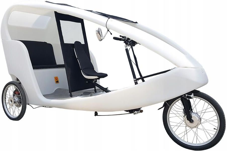 Pojazd elektryczny riksza VELEX trike TAXI - zdjęcie 2 Pojazd elektryczny riksza VELEX trike TAXI