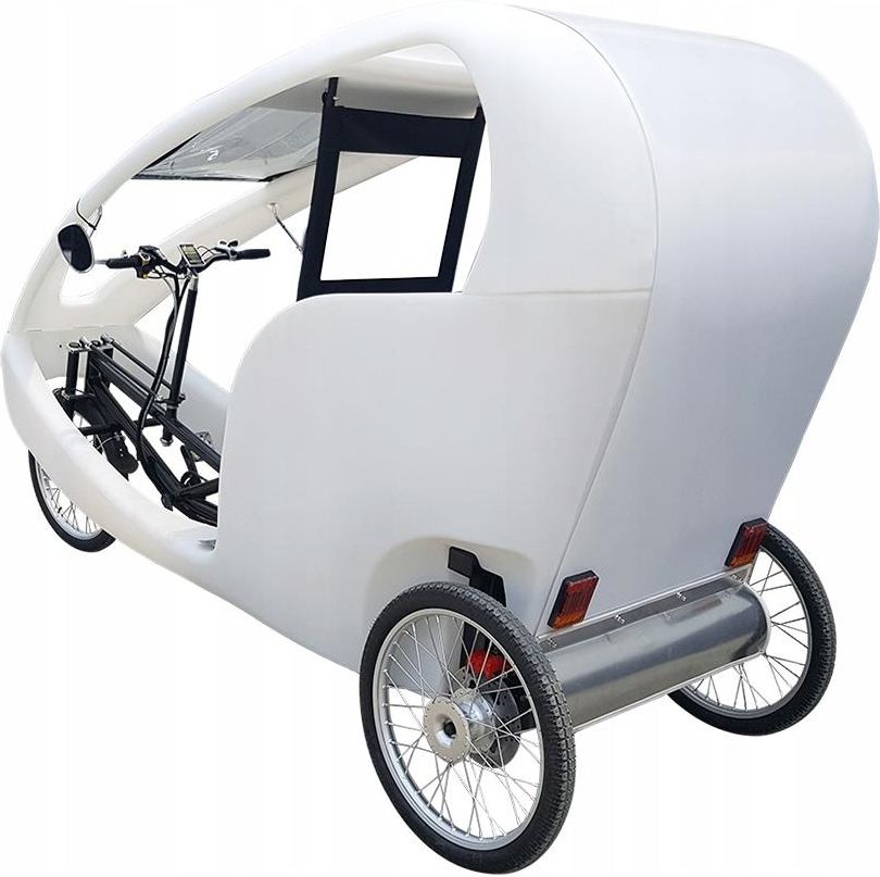 Pojazd elektryczny riksza VELEX trike TAXI - zdjęcie 6 Pojazd elektryczny riksza VELEX trike TAXI