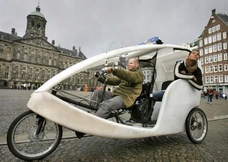 Pojazd elektryczny riksza VELEX trike TAXI - zdjęcie 7 Pojazd elektryczny riksza VELEX trike TAXI