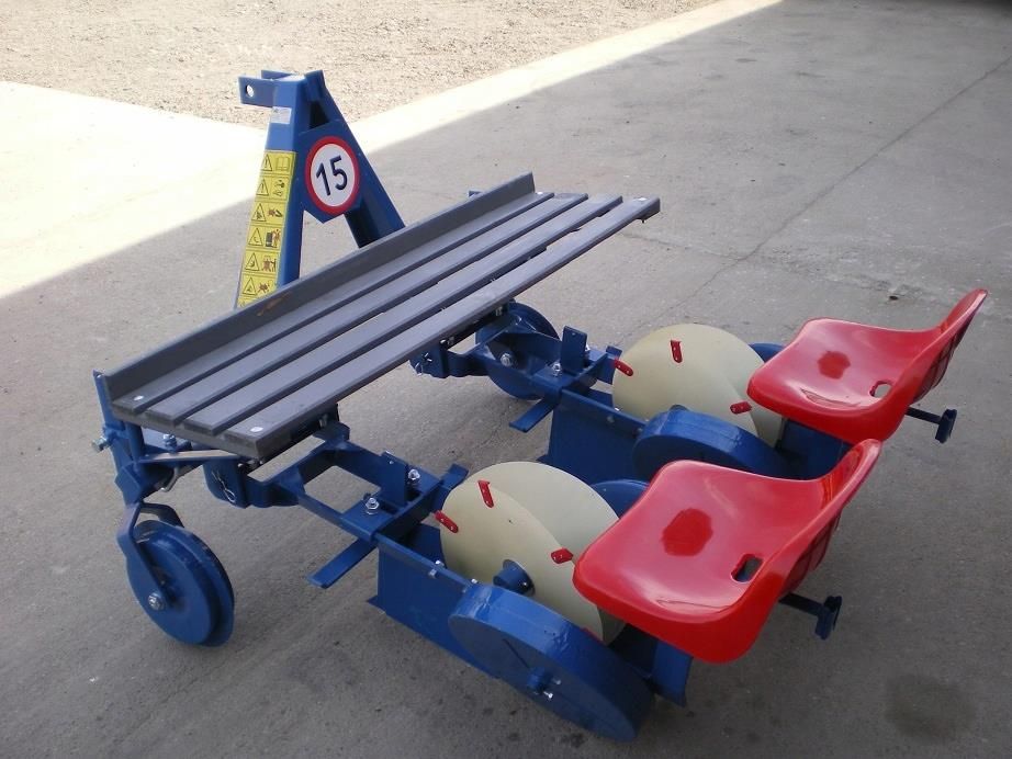 Sadzarka talerzowa 2 rzędowa, AGROMAX NOWA - zdjęcie 4 Sadzarka talerzowa 2 rzędowa, AGROMAX NOWA
