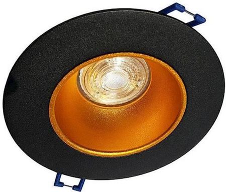 Premium Lux Oprawa PERL-O-B/G okrągła czarno złota wpuszczana sufitowa halogenowa oczko (10001380831)