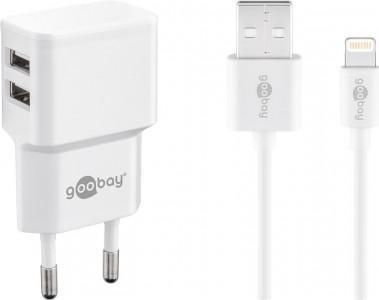 Goobay 2x USB-A 2.4 A