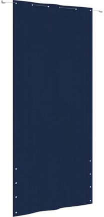 Parawan Balkonowy Niebieski 120X240Cm Tkanina Oxford