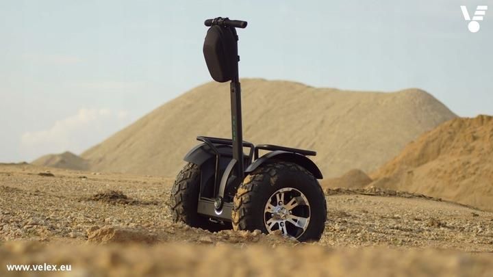 Polski terenowy segway - VELEX OFF-ROAD X2 - zdjęcie 4 Polski terenowy segway - VELEX OFF-ROAD X2