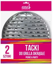 Zdjęcie Anna Zaradna Tacki Do Grilla Okrągłe -2szt. - Terespol