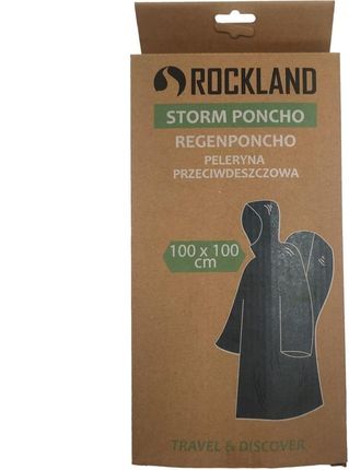 ROCKLAND Peleryna przeciwdeszczowa STORM PONCHO grafit