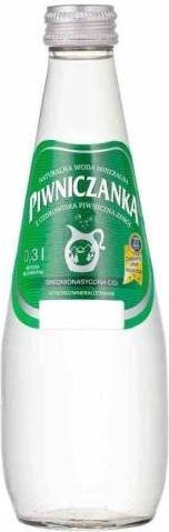 Piwniczanka Naturalna Woda Mineralna Średnionasycona Co2 0,3L - Ceny i ...