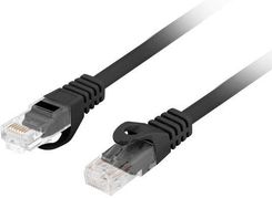Lanberg Patchcord Utp Kat.6 5m Lszh Cu Fluke Passed Czarny (PCU610CU0500BK)