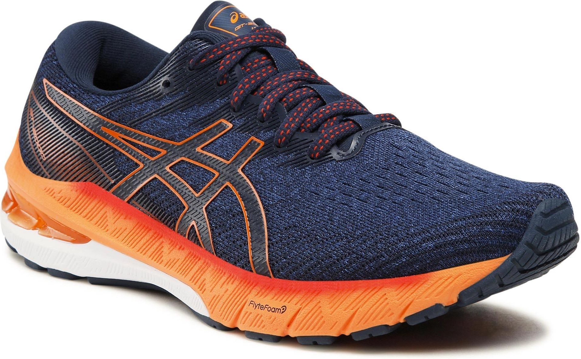 Asics Gt 2000 10 1011B185 Mako Blue Shocking Orange 402 - Ceny i opinie ...