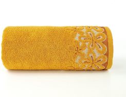 Greno Ręcznik Bella 70X140 Żółty Kurkuma 450 G M2 Frotte 65122