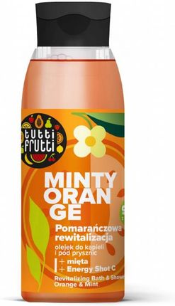 Farmona Tutti Frutti Minty Orange Olejek Do Kąpieli I Pod Prysznic Pomarańczowa Rewitalizacja 400 ml