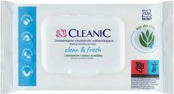 Zdjęcie Harper Cleanic Uniwersalne Chusteczki Odświeżające Clean&Fresh 1op.120szt. - Poniatowa