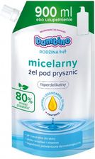 Nivea Bambino Rodzina Micelarny Żel Pod Prysznic Hiperdelikatny Zapas 900ml