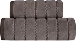 Zaratex Ręcznik Oscar 70X140 Latte Beżowy Ciemny 550 G M2 Frotte 65341