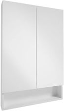 Szafka Wisząca Z Lustrem 41x60 Cm Defra Nas Lupo Biały Laminat 190 E 06003