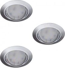 Zdjęcie Kanlux Zestaw oczek do wbudowania wraz z źródłem światła TRIBIS II okrągły chrom (23847) - Ropczyce