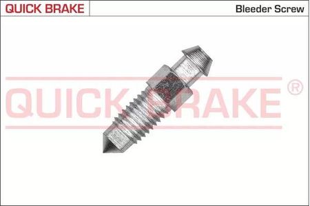 Quick Brake Śruba / zawór odpowietrznika 0053X