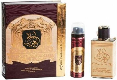 Ard Al Zafaaran Ahlam Arab Woda Perfumowana 80 ml + Deo 50 ml