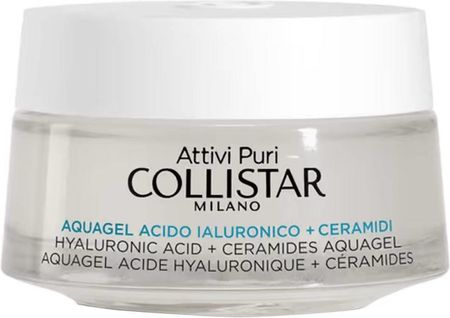 Krem Collistar Attivi Puri Hyaluronic Acid + Cermides Aquagel na dzień i noc 50ml