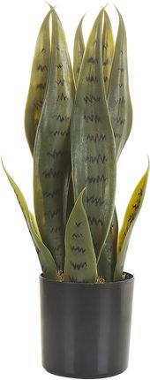 Beliani Sztuczna Roślina Doniczkowa Materiał Syntetyczny 40 Cm Sansewieria Snake Plant 315978