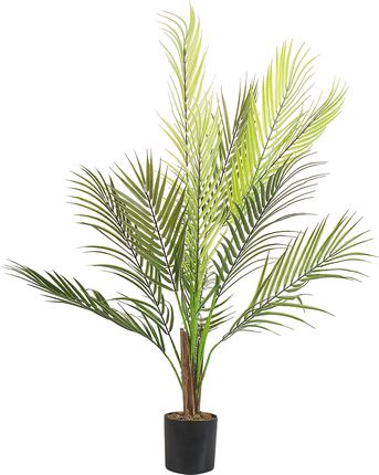 Beliani Sztuczna Roślina Dekoracyjna Doniczkowa Materiał Syntetyczny 83 Cm Areca Palm 316014