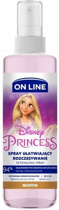 Forte Sweeden On Line Disney Spray Do Włosów Ułatwiający Rozczesywanie Princess - Muffin 200Ml