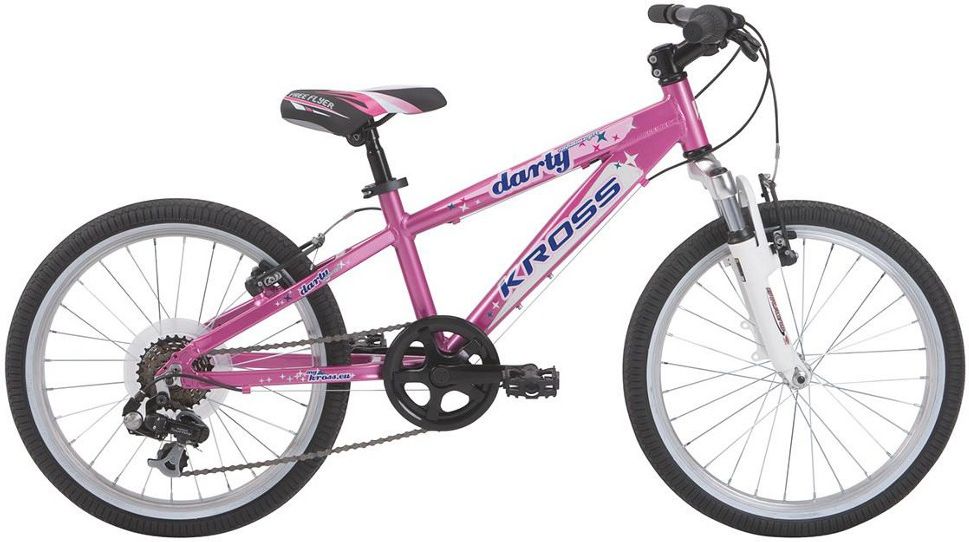 Rower DARTY KROSS koła 20 cali / rama 11 cali kolor różowy Ceny i