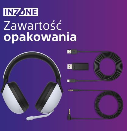 Sony INZONE H9 białe (WHG900NWCE7) - Opinie i ceny na Ceneo.pl
