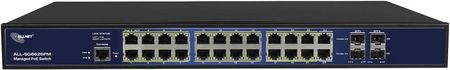 Allnet Switch A194025, 24+4 Porty, 52 Gbit/S, Funkcja Poe (ALLSG8626PM)