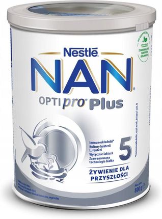 NESTLE NAN OPTIPRO Plus 5 Produkt na bazie mleka dla małych dzieci 800g