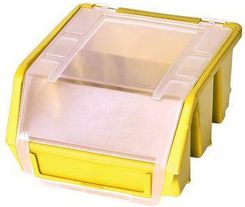 Zdjęcie Plastikowy Pojemnik Ergobox 1 Plus 7,5 X 11,6 X 11,2 Cm, Żółty - Przedbórz
