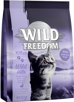 Wild Freedom Kitten Hills Kaczka 400G
