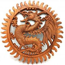 Zdjęcie Dekoracyjny Panel Ścienny Smok 40cm - Białystok