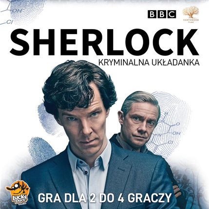 Lucky Duck Games Sherlock: Kryminalna Układanka