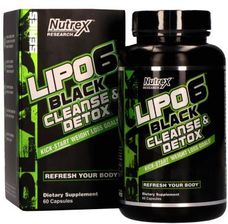 kupić Odchudzanie i ujędrnianie Nutrex Lipo 6 Black Cleanse & Detox 60 Caps