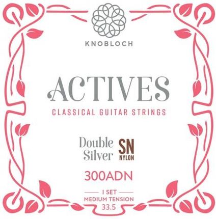 Knobloch Actives Double Silver 300Adn Sn – Struny Do Gitary Klasycznej