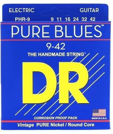 Dr Pure Blues (9-42) - Struny Do Gitary Elektrycznej