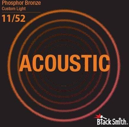 BlackSmith PB-1152 Custom Light  - struny do gitary akustycznej