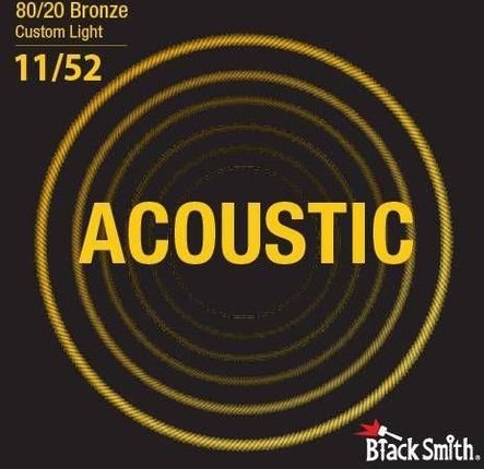 BlackSmith BR-1152 Custom Light  struny do gitary akustycznej