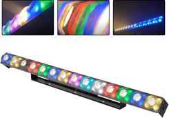 2-IN-1 WARM WHITE BLINDER / MATRIX ANIMATION BAR WITH RGB BACKGROUND ILLUMINATION