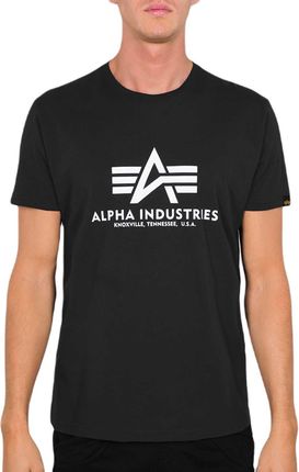 T-Shirt Alpha Industries Basic 100501 03 - Czarny 