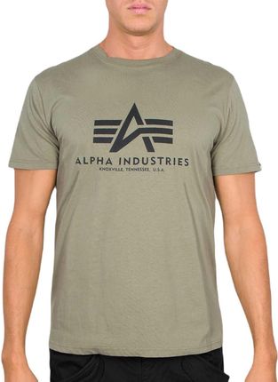 Koszulka Alpha Industries Basic 100501 11 - Oliwkowa 