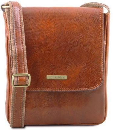 Tuscany Leather John - stylowa skórzana torba na ramię dla mężczyzn , kolor miodowy TL141408